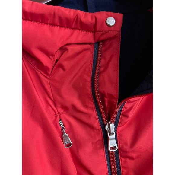 Ralph Lauren RLX Windbreaker Jacket XL Red US Open 2012 Logo Volunteer Mens - Picture 8 of 15